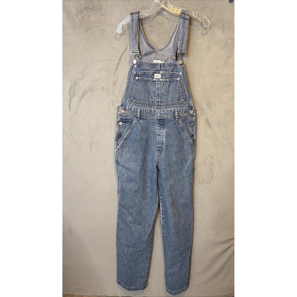 Calvin Klein Jeans Womens M Denim Overalls Bib Blue 90s Vintage Y2K CK